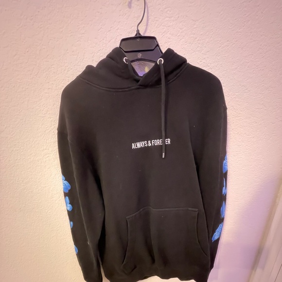 Black hoodie
